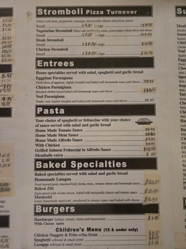 Elizabeth's Pizza Menu image 3